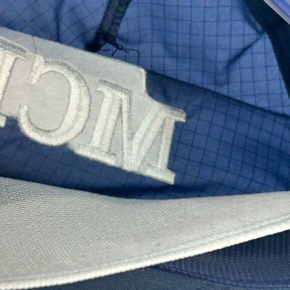 Vtg MCI Telecom Embroidered Rope Hat OSFA Snapback Cap Nylon 80s 90s Telephone - Picture 10 of 16